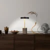 Näve Akku Tischleuchte "SETA" H: 30cm schwarz