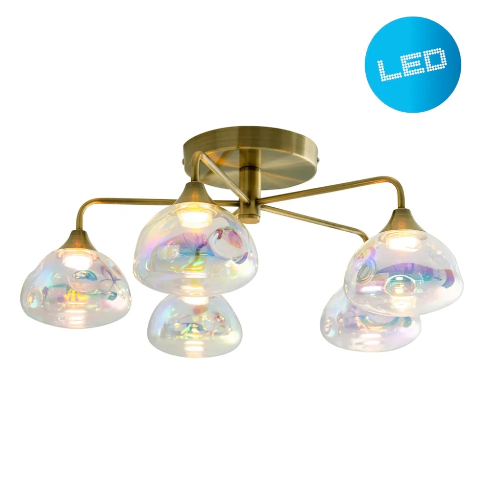 Näve 5er LED Deckenleuchte "VARNA" Ø: 50cm