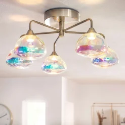 Näve 5er LED Deckenleuchte