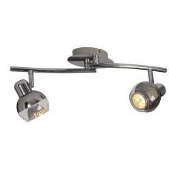 Näve 2er LED-Wand- Deckenleuchten 