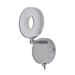 Näve 1er LED Wand-/ Deckenspot H: 15cm chrom