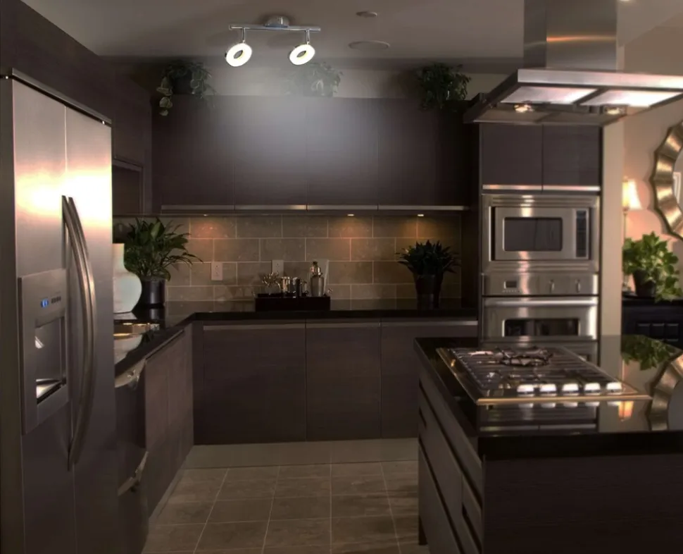 Näve 2er LED Wand-/Deckenspot L: 30cm chrom