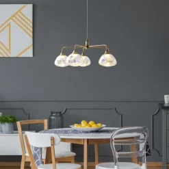 Näve 5flg. LED Pendelleuchte "VARNA" Ø: 50cm