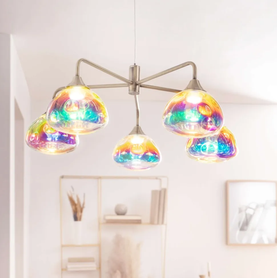 Näve 5flg. LED Pendelleuchte "VARNA" Ø: 50cm