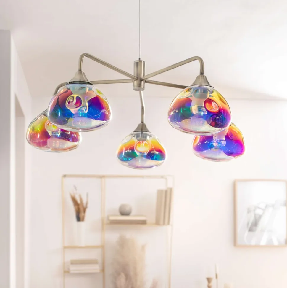 Näve 5flg. LED Pendelleuchte "VARNA" Ø: 50cm