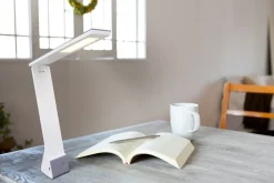Näve LED / CCT Akku-/Tischleuchte "ULF" H: 26cm grau