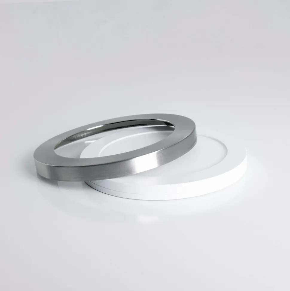 Näve LED / CCT Deckenleuchte "BONUS" Ø: 22,5cm chrom