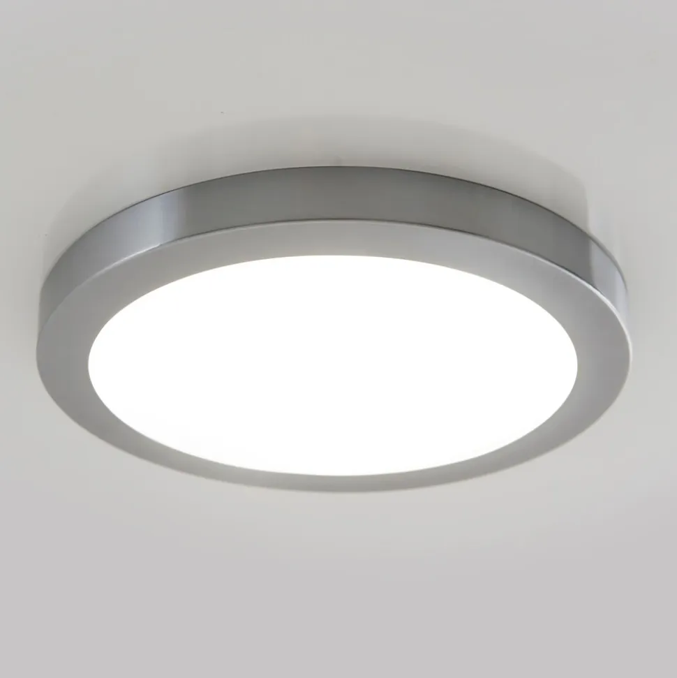 Näve LED / CCT Deckenleuchte "BONUS" Ø: 22,5cm chrom