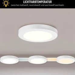 Näve LED / CCT Deckenleuchte