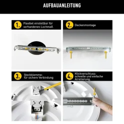 Näve LED / CCT Deckenleuchte