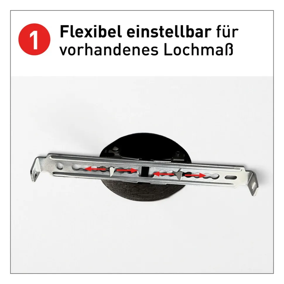 Näve LED / CCT Deckenleuchte "BONUS" Ø: 16,5cm weiß