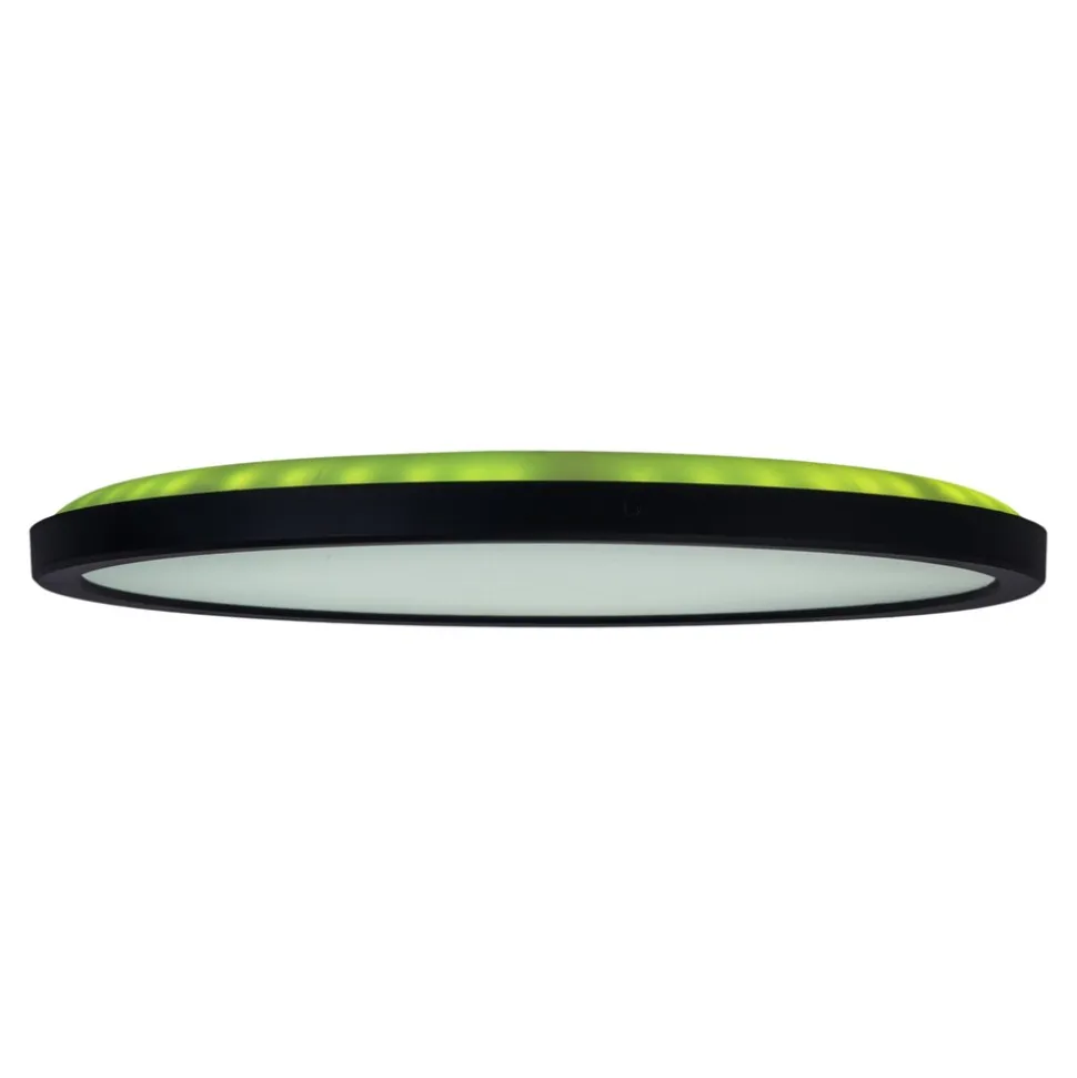 Näve LED / CCT Deckenleuchte "CARLO" inkl. RGB-Backlight Ø: 29,3cm