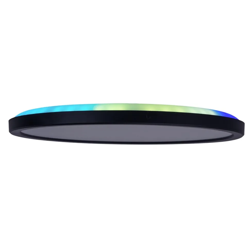 Näve LED / CCT Deckenleuchte "CARLO" inkl. RGB-Backlight Ø: 29,3cm