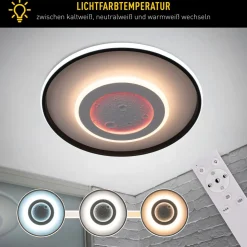 Näve LED / CCT / RGB Deckenleuchte