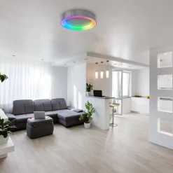 Näve LED / CCT / RGB Deckenleuchte