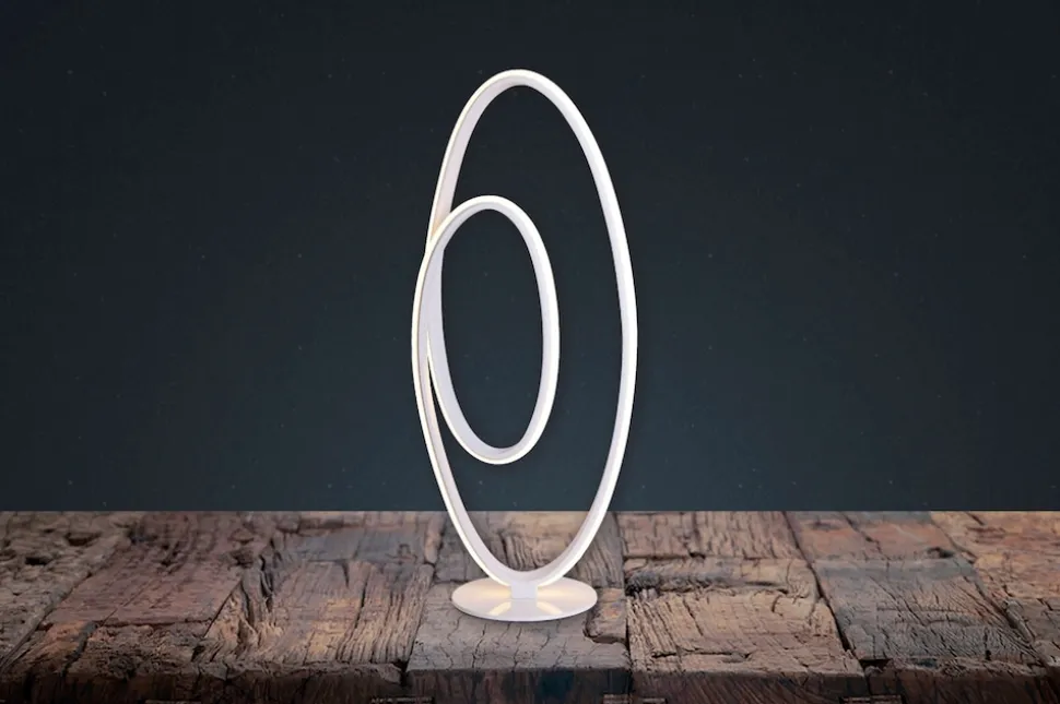 Näve LED Tischleuchte h: 60cm weiß "ODRIVE"