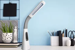 Näve LED Tischleuchte "VENTU" inkl. Ventilator H: 40cm dimmbar