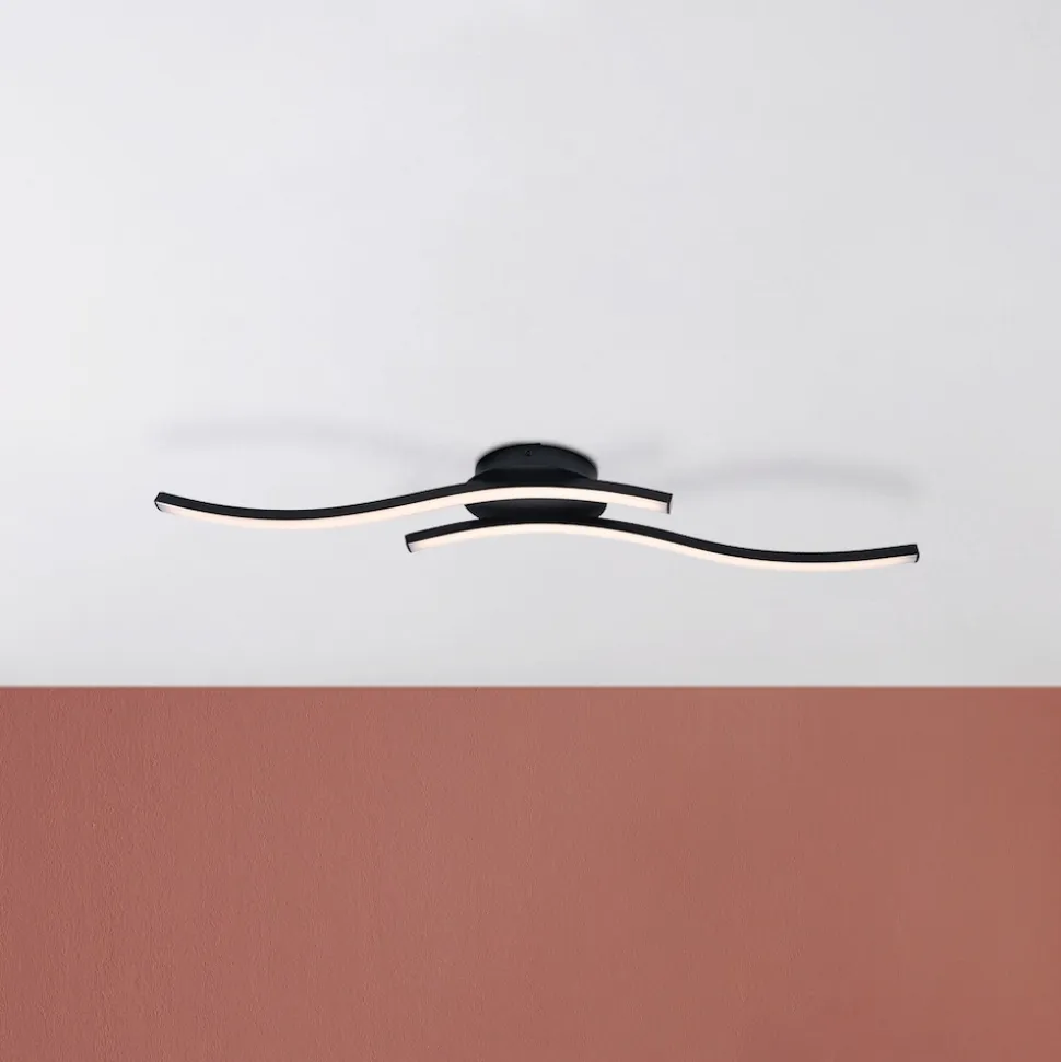 Näve LED Wand-/Deckenleuchte "ONDA" L: 65 cm