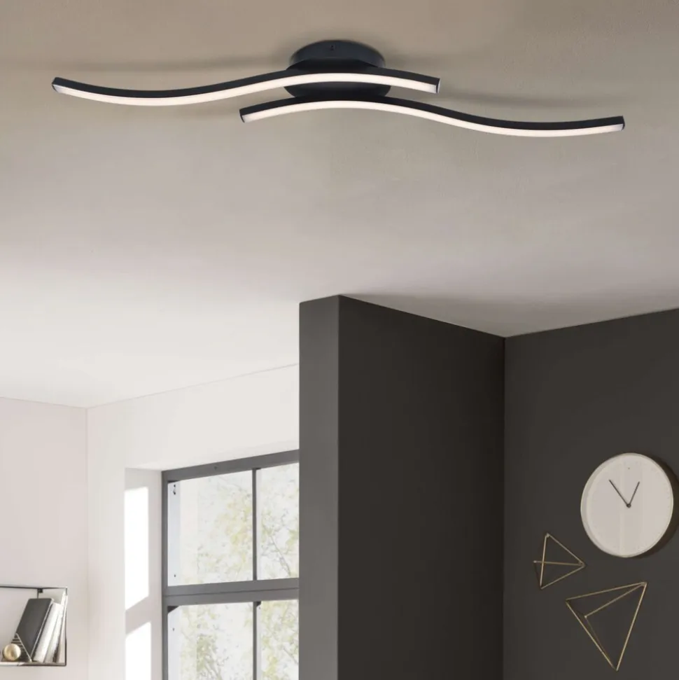 Näve LED Wand-/Deckenleuchte "ONDA" L: 65 cm