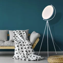 Näve Textil-Stehleuchte 