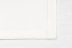 Ondeco Schlaufenschal Balance Gardinen Blickdicht Vorhang Schlafzimmer 1er Set Farbe: Weiß, Größe: 135x245 cm