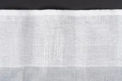 Ondeco Schlaufenschal Breeze Gardinen Blickdicht Vorhang Schlafzimmer 1er Set Farbe: Weiß, Größe: 135x300 cm