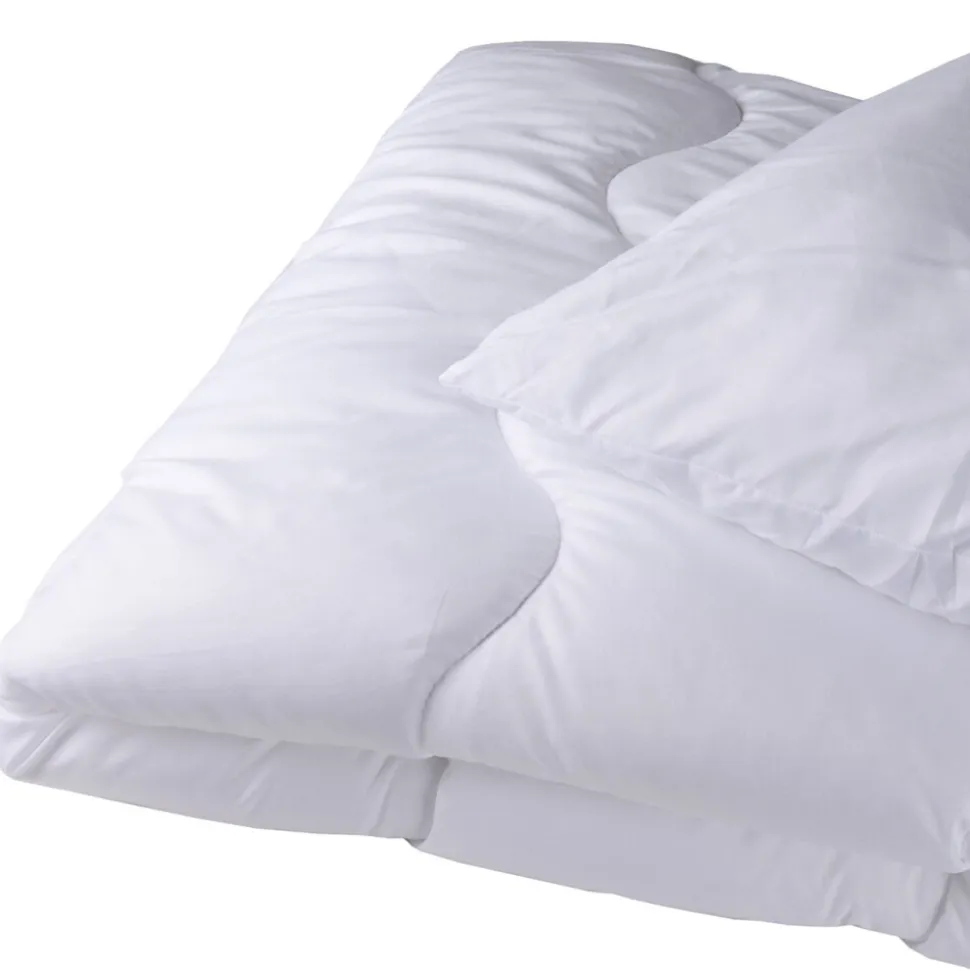 Premium Bettenset Mikrofaser, 2-teilig – Steppbettdecke 200x200 cm Kopfkissen 80x80 cm