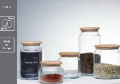 Ritzenhoff & Breker Vorratsgläser Varu 880 ml 6er Set