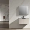 Sanotechnik BZ-SET "DARBY 60" WEISS ( Unterschrank+WT+Spiegelschrank) - versch. Ausführungen