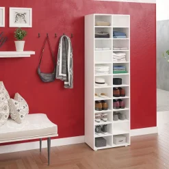 Schuhregal Schrank Paris weiß