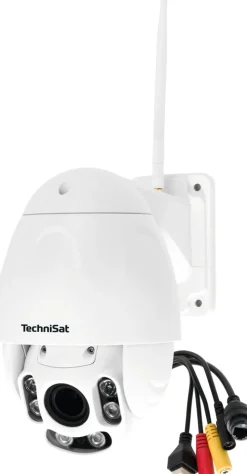TechniSat Außenkamera 2 | Full-HD IP Outdoor Sicherheitskamera für Smart Home