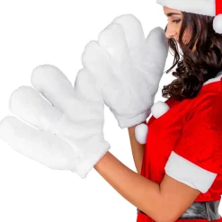 tectake® Frauenkostüm sexy Weihnachtselfe