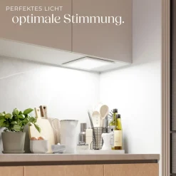 tectake® LED-Paneel, verschiedene Größen, rechteckig und ultraflach, vielseitige Einsatzmöglichkeiten