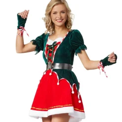 tectake® Sexy Weihnachtselfe