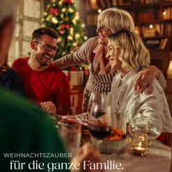 tectake® Weihnachtsbaum , künstlich in Grün, PVC- und Spritzgussnadeln, beschneite Spitzen, formbar mit viel Volumen, klappbarer Baumständer aus Holz, 110 x 180 cm