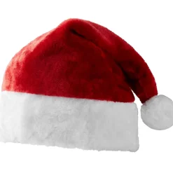 tectake® Weihnachtsmütze dunkelrot