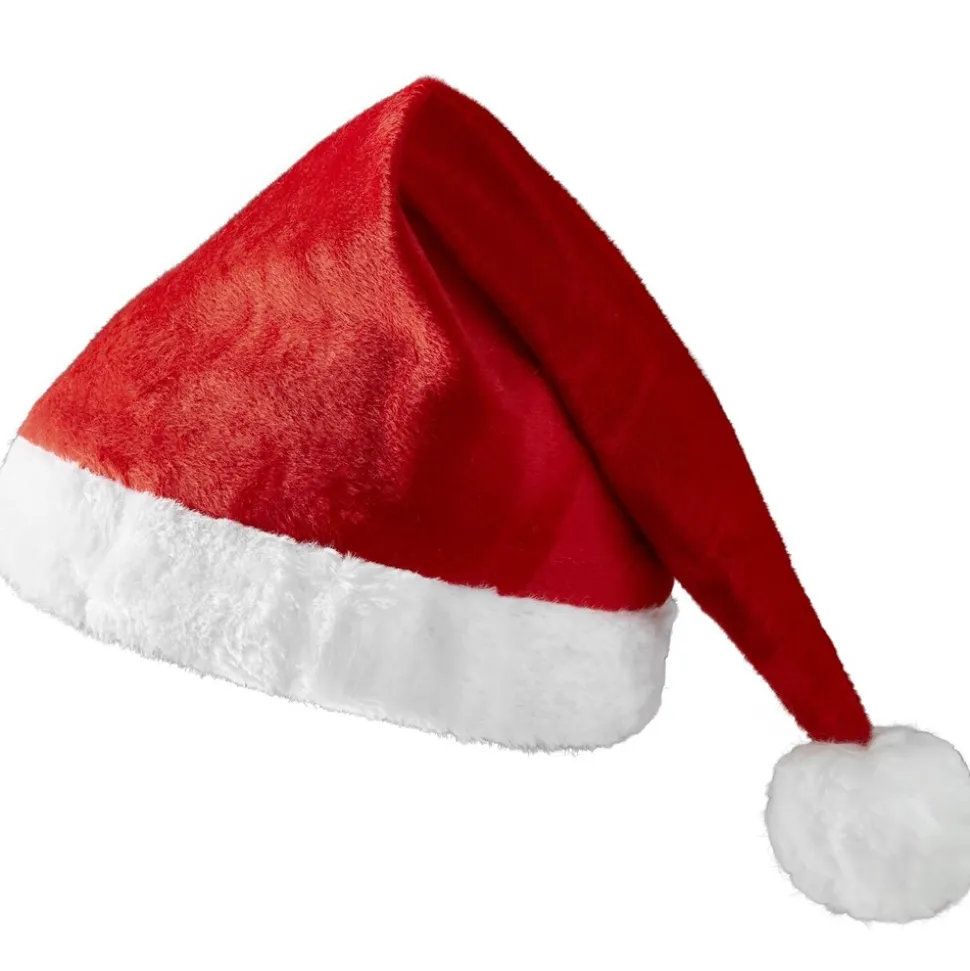 tectake® Weihnachtsmütze klassisch