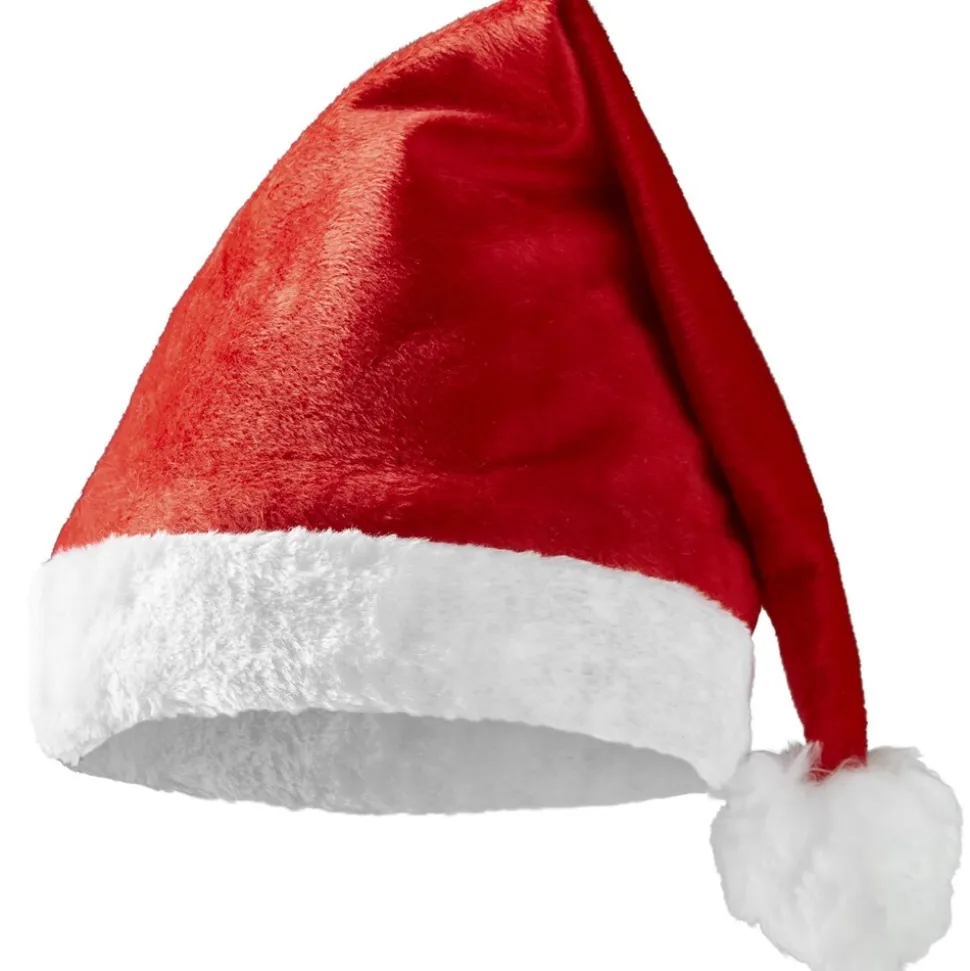 tectake® Weihnachtsmütze klassisch