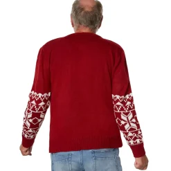tectake® Weihnachtspullover Rudi Rentier