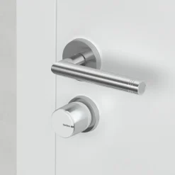 tedee Lock GO 2 Silber Aluminium + EU Adapter (Bluetooth, Matter over Thread)