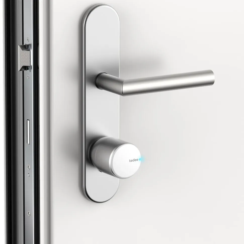 tedee Lock PRO Silber (Bluetooth, Matter over Thread)