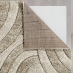 Teppich abstrakt Naturfarben 80 x 150 cm - NADD | Kadima Design