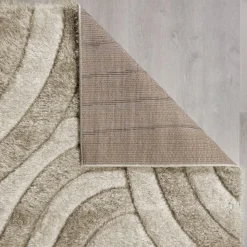 Teppich abstrakt Naturfarben 80 x 150 cm - NADD | Kadima Design
