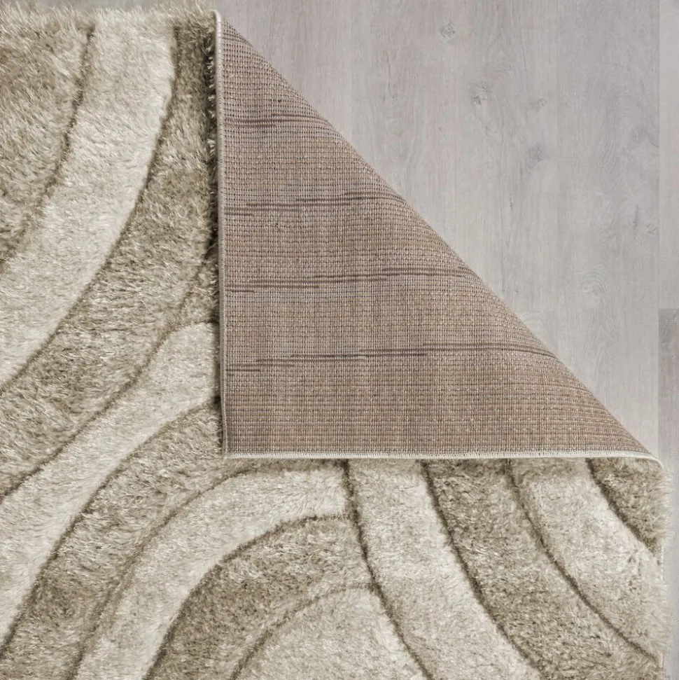 Teppich abstrakt Naturfarben 80 x 150 cm - NADD | Kadima Design