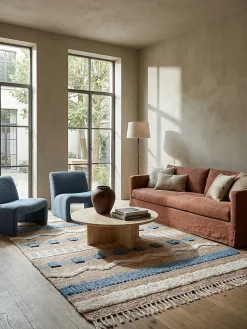 Teppich gestreift Bunt 200 x 290 cm - WHARFE | Kadima Design