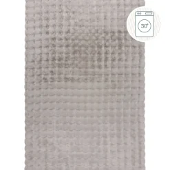 Teppich uni Grau 180 x 290 cm - LUNE | Kadima Design