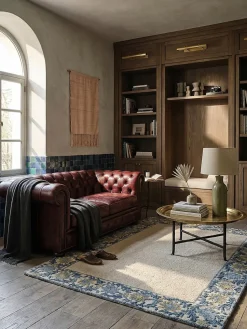Teppich Wollmischung Blau 200 x 290 cm - BROK | Kadima Design