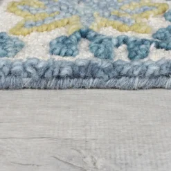 Teppich Wollmischung Blau 200 x 290 cm - BROK | Kadima Design