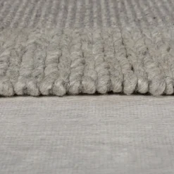 Teppich Wollmischung Grau 160 x 230 cm - CALDER | Kadima Design