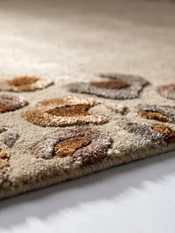 Teppich Wollmischung Natur 200 x 300 cm - SABLE | Kadima Design